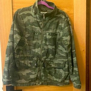 Old Navy Camo Utility Jacket, SZ L